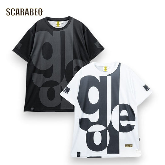 goleador ゴレアドール 昇華プリント プラクティスTシャツ  メンズ サッカー フットサル 半袖 トレーニングウェア ビッグシルエット レタリングTシャツ gd-220