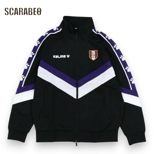 ケルメ GALA トラックジャケット メンズ サッカー フットサル ジャージ KELME KV23S930 トレーニングウェア ブラック kv23s930