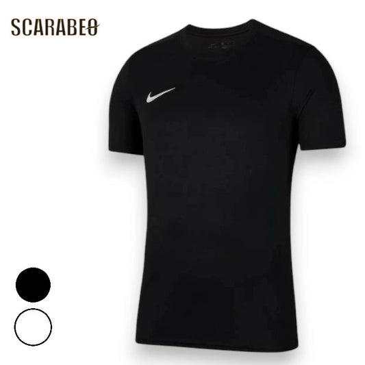 ナイキ NIKE ジュニア サッカーウェア JR パーク7 半袖ジャージ BV6741 キッズ トレーニングウェア 吸汗速乾 メッシュ ブラック ホワイト 子供用 サッカー 練習着 bv6741