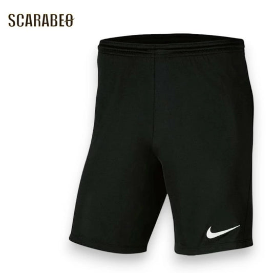 ナイキ NIKE ジュニア サッカー パンツ パーク3 ニットショート NB NI1757 キッズ ハーフパンツ DRI-FIT 吸汗速乾 トレーニングウェア ブラック ホワイト bv6865
