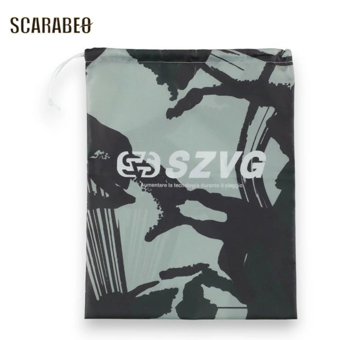 スパッツィオ Spazio シューズケース SZVG BG-0125 シューズバッグ カモフラージュ カーキ サッカー フットサル スパイクケース bg0125