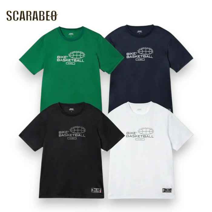 BIKE バイク バスケットボール Tシャツ メンズ 半袖 プラクティスTシャツ BK6700 練習着 吸汗速乾風 ポリエステル bk6700