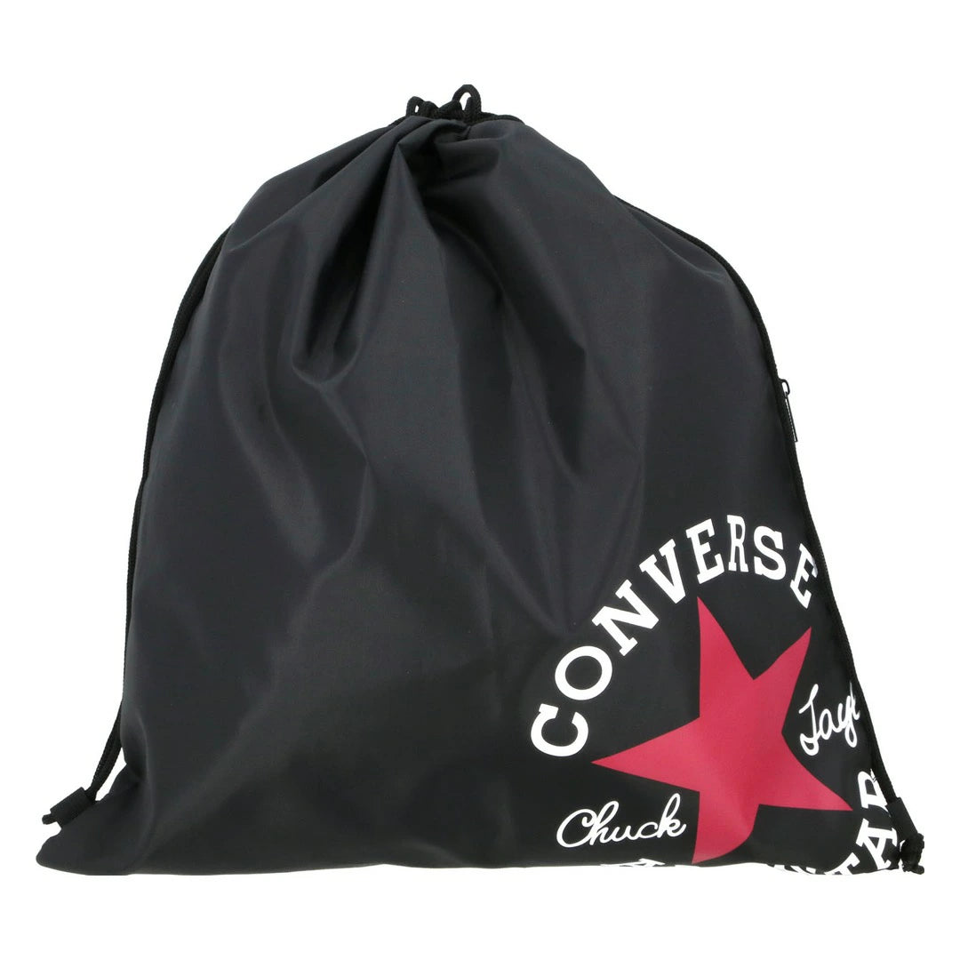 コンバース ナップサック マルチバッグ 巾着バッグ シューズバッグ CONVERSE 大容量 ジムバッグ 部活 スポーツバッグ c2255092