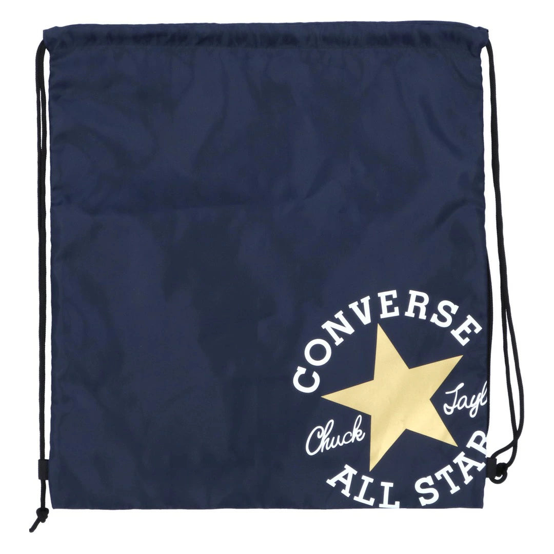 コンバース ナップサック マルチバッグ 巾着バッグ シューズバッグ CONVERSE 大容量 ジムバッグ 部活 スポーツバッグ c2255092