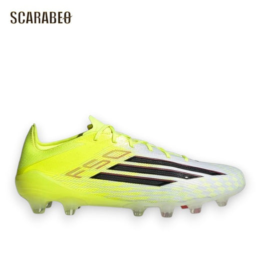 アディダス adidas F50 ELITE HG JR6466 サッカースパイク 土 人工芝 天然芝対応 軽量 スピードモデル イエロー ブラック メンズ レディース jr6466