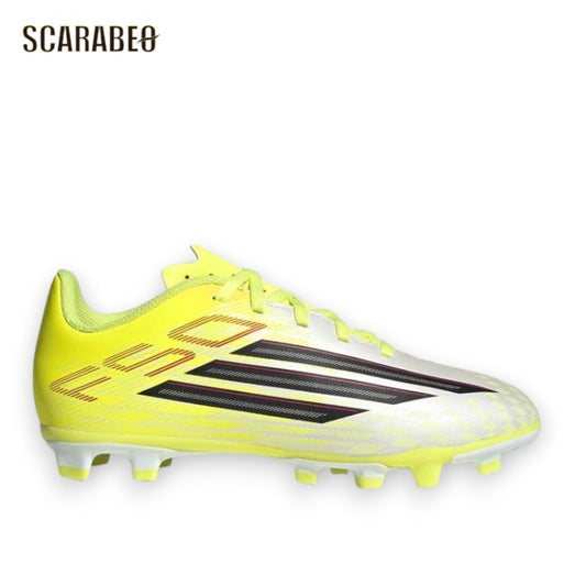 adidas F50 CLUB FXG J JS1482 ジュニア サッカースパイク キッズ 子供用 ソーラーイエロー マルチグラウンド対応 人工芝 天然芝 軽量 js1482