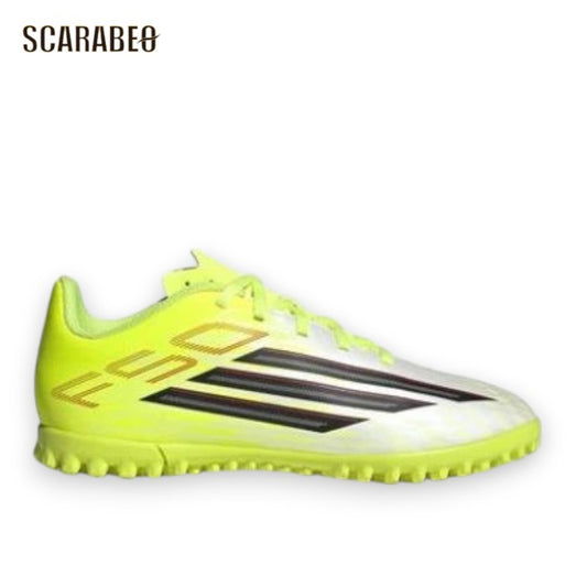 アディダス F50 CLUB TF J ジュニア用 サッカー トレーニングシューズ adidas JS1492 ターフシューズ 子供用 スピード 軽量 ベルクロ対応 js1492