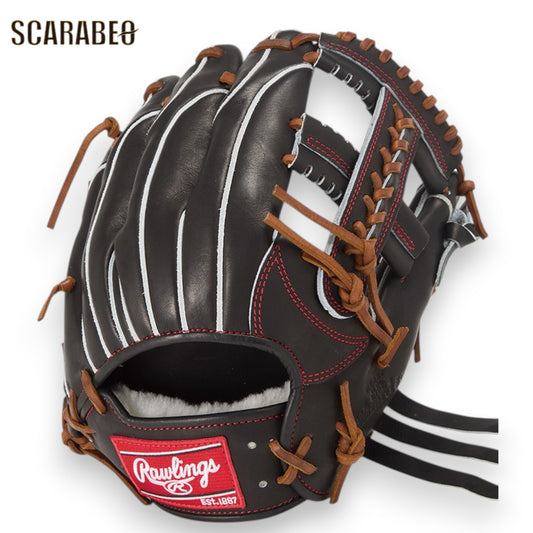ローリングス 軟式 グローブ HOH PRO EXCEL Wizard #02 内野手用 11.5インチ ブラック TWISTBACK ウィザード Rawlings gr6hw2ck4mg-b