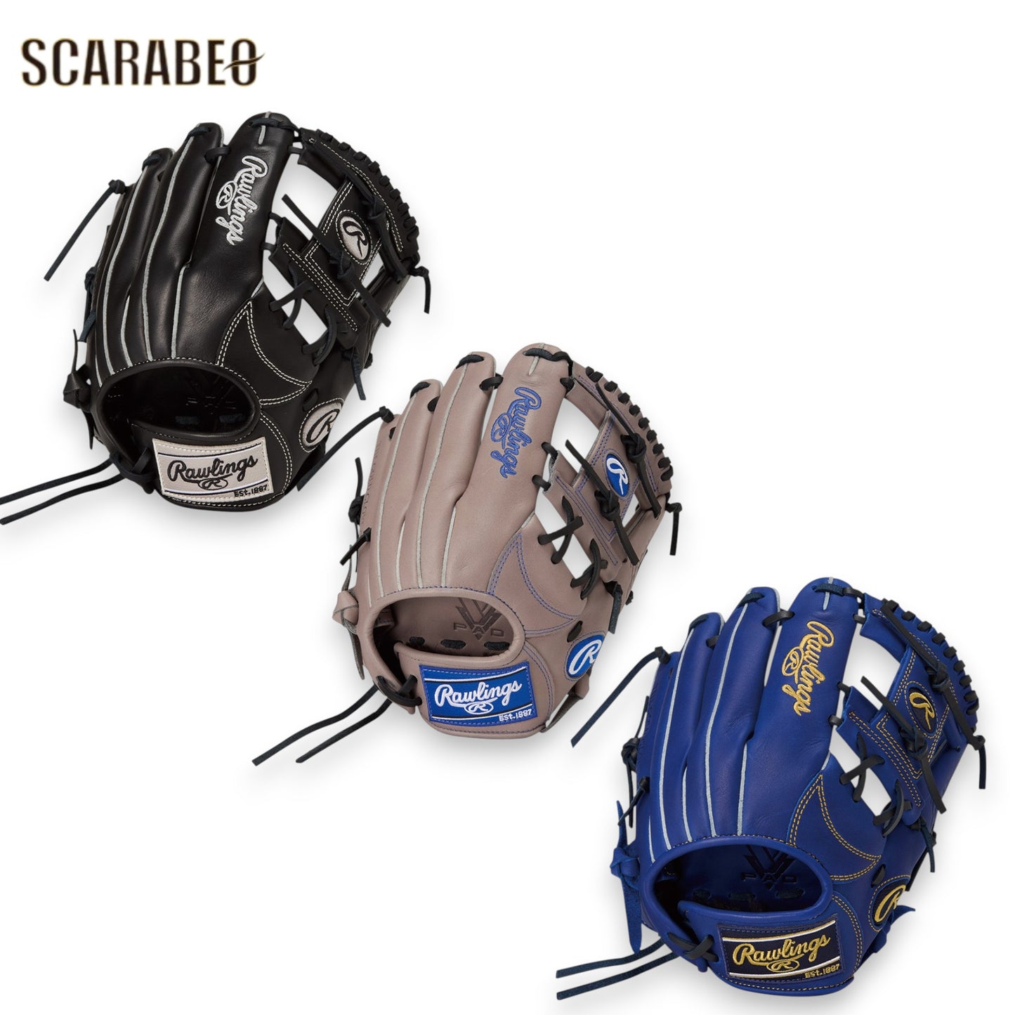 ローリングス ジュニア グラブ HYPER TECH R9 SERIES オールラウンド用 サイズM 少年野球 軟式グローブ 即使用 J号対応 Rawlings gj6r9g9m