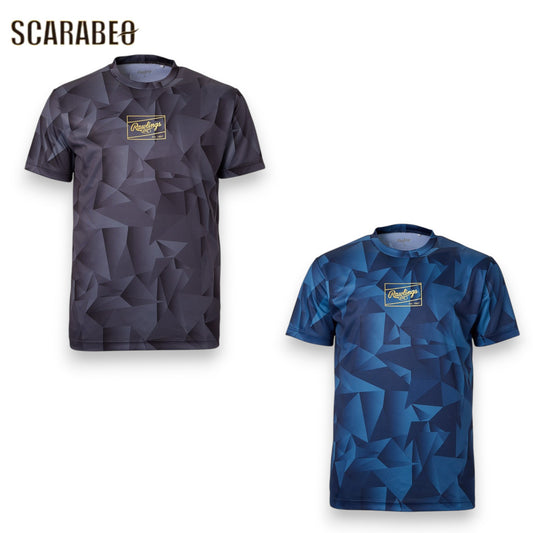 ローリングス ジュニア トライアングルG Tシャツ 昇華グラフィック 半袖 フルグラフィック 子供用 スポーツTシャツ 練習着 ast16s01j