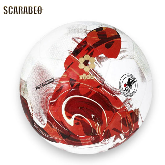 sfida スフィーダ サッカーボール 4号球 VAIS GIOCARE JR SB-23VG03 小学生用 JFA検定球 ヒートボンディング サーマルボール 耐久 高品質 sb23vg03-whtred4