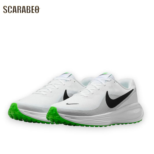 Nike ナイキ レボリューション 8 メンズ ランニングシューズ ジョギング マラソン 初心者 クッション 通気性 軽量 ウォーキング 白 ホワイト 運動靴 ロードランニング hj9198-105