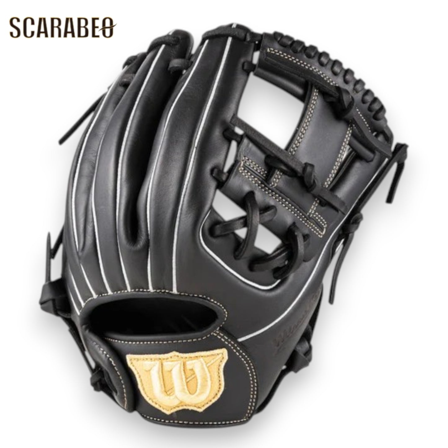 Wilson ウイルソン ソフトボール グラブ Bear DUAL M ブラック デュアル 小指2本入れ推奨 親指パッド 初心者向け 即使用可能 グローブ ソフトボール用 wbw104513