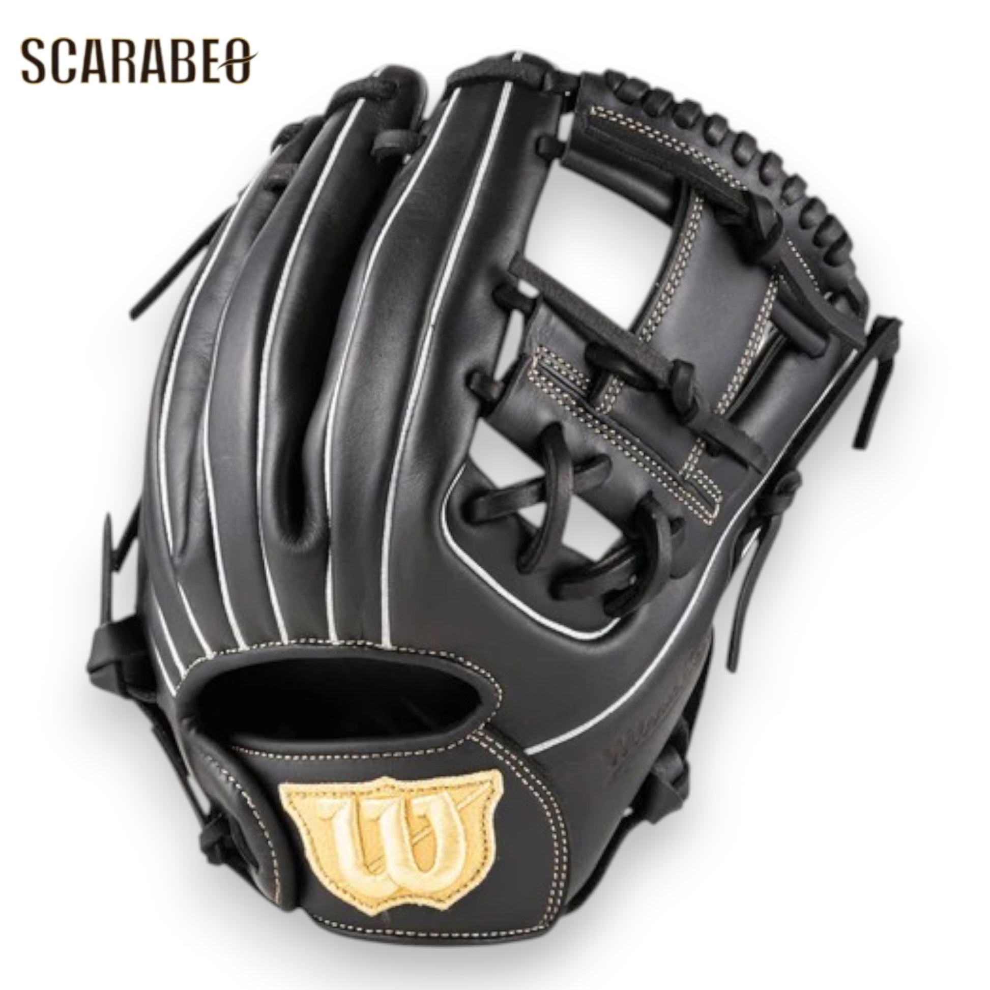 Wilson ウイルソン ソフトボール グラブ Bear DUAL M ブラック デュアル 小指2本入れ推奨 親指パッド 初心者向け 即使用可能 グローブ ソフトボール用 wbw104513
