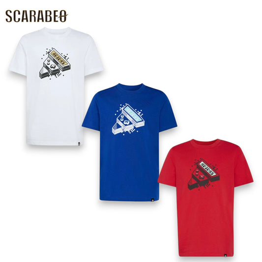 adidas アディダス ジュニア 半袖Tシャツ ゲーミング グラフィックTシャツ キッズ 子供服 男の子 女の子 綿100％ カジュアル l6495
