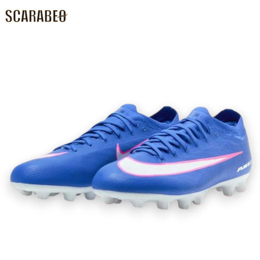 ナイキ サッカースパイク Mercurial Vapor 16 Pro HG ズーム マーキュリアル ヴェイパー 16 プロ HG ハードグラウンド対応 メンズ 人工芝 土グラウンド 軽量 高速モデル ブルー ホワイト FQ8680-446 fq8686-446