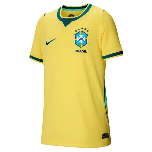 ブラジル代表 2026 ホーム レプリカ ユニフォーム ジュニア NIKE サッカー レプリカシャツ キッズ 子供用 半袖 観戦 応援 カナリーイエロー 724 io2231-724