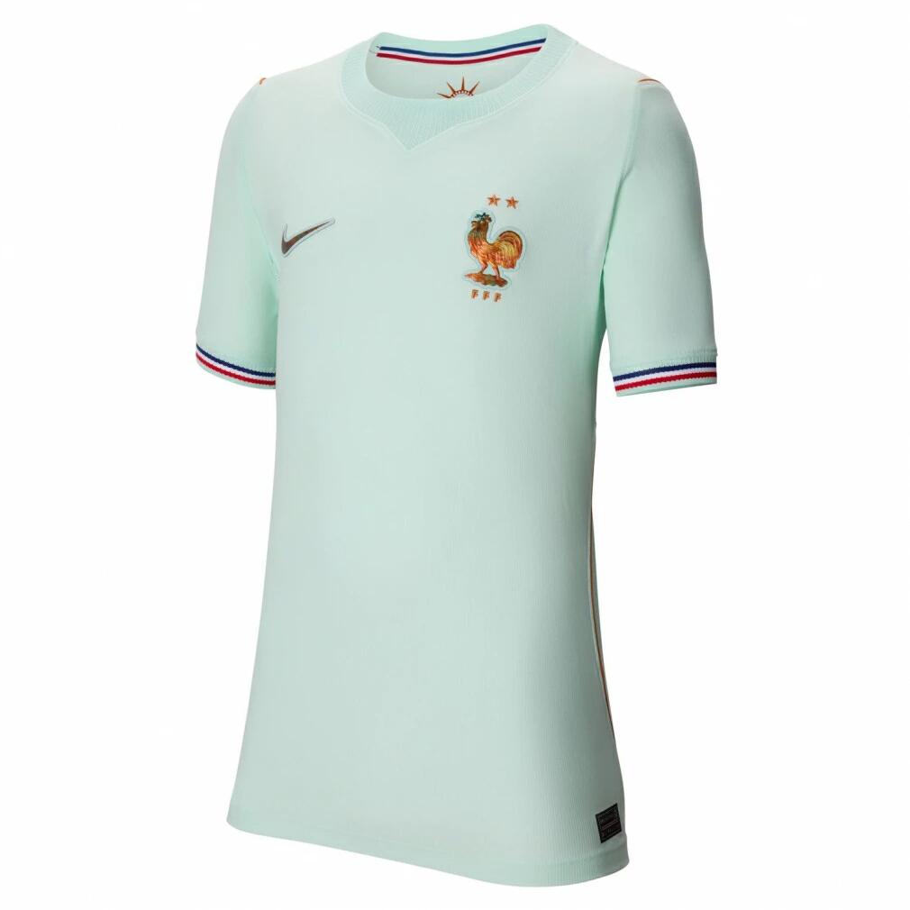 ナイキ 2026 フランス代表 アウェイ レプリカユニフォーム ジュニア サッカー レプリカシャツ 半袖 キッズ 子供用 NIKE イグルー モナーク ib5202-394
