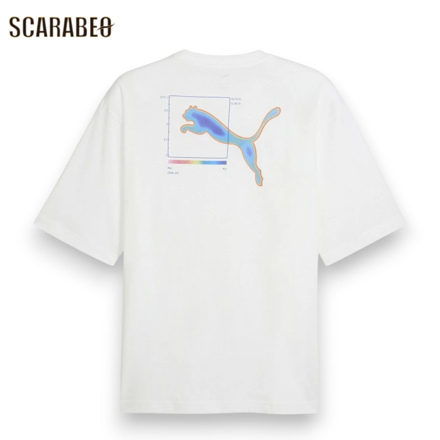 PUMAプーマメンズ半袖TシャツバックプリントグラフィックTシャツロゴT綿100％カジュアルスポーツウェア694044