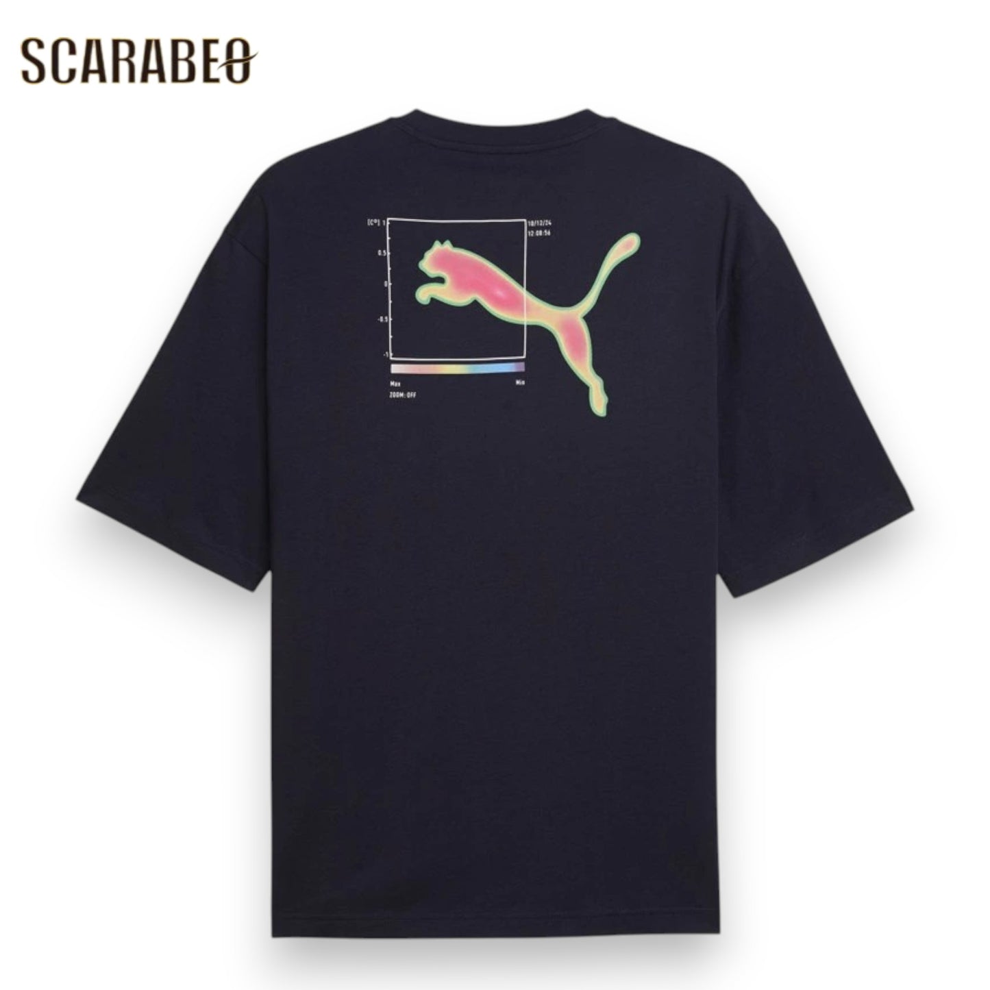 PUMAプーマメンズ半袖TシャツバックプリントグラフィックTシャツロゴT綿100％カジュアルスポーツウェア694044