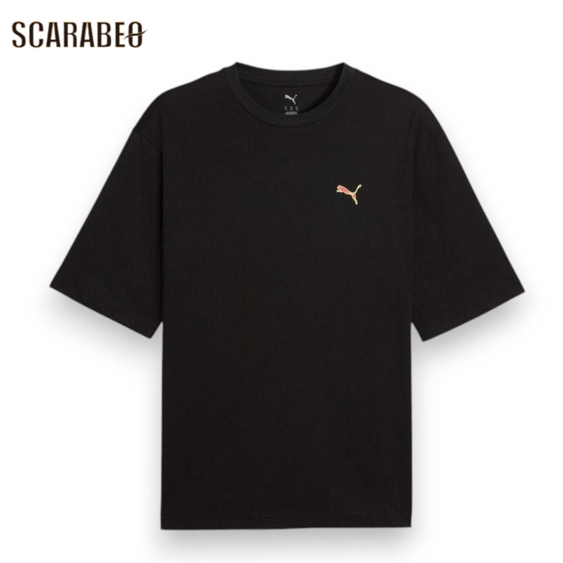 PUMAプーマメンズ半袖TシャツバックプリントグラフィックTシャツロゴT綿100％カジュアルスポーツウェア694044