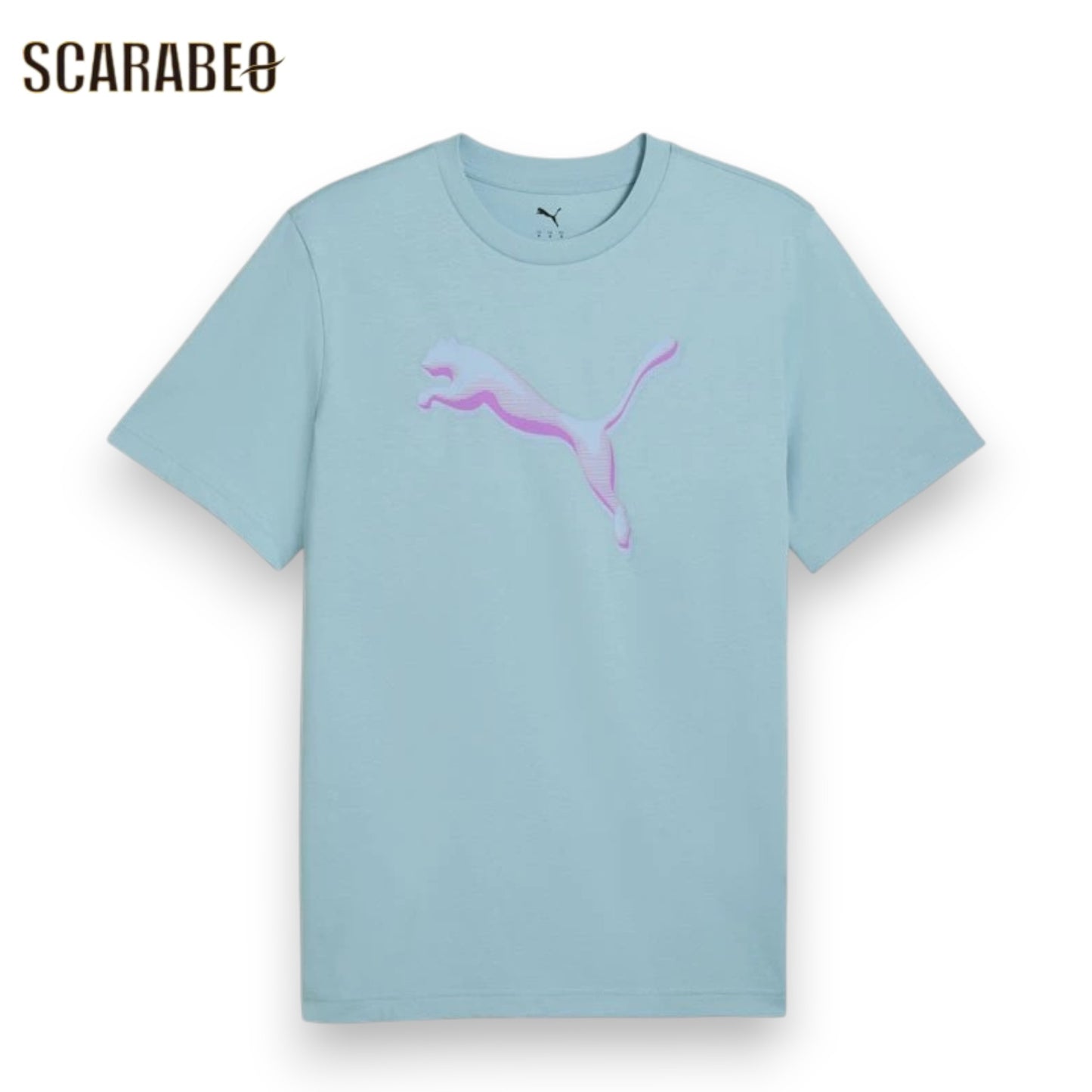 PUMAプーマメンズ半袖TシャツキャットロゴTシャツビッグロゴグラフィックTシャツ綿100％スポーツウェアカジュアル694083