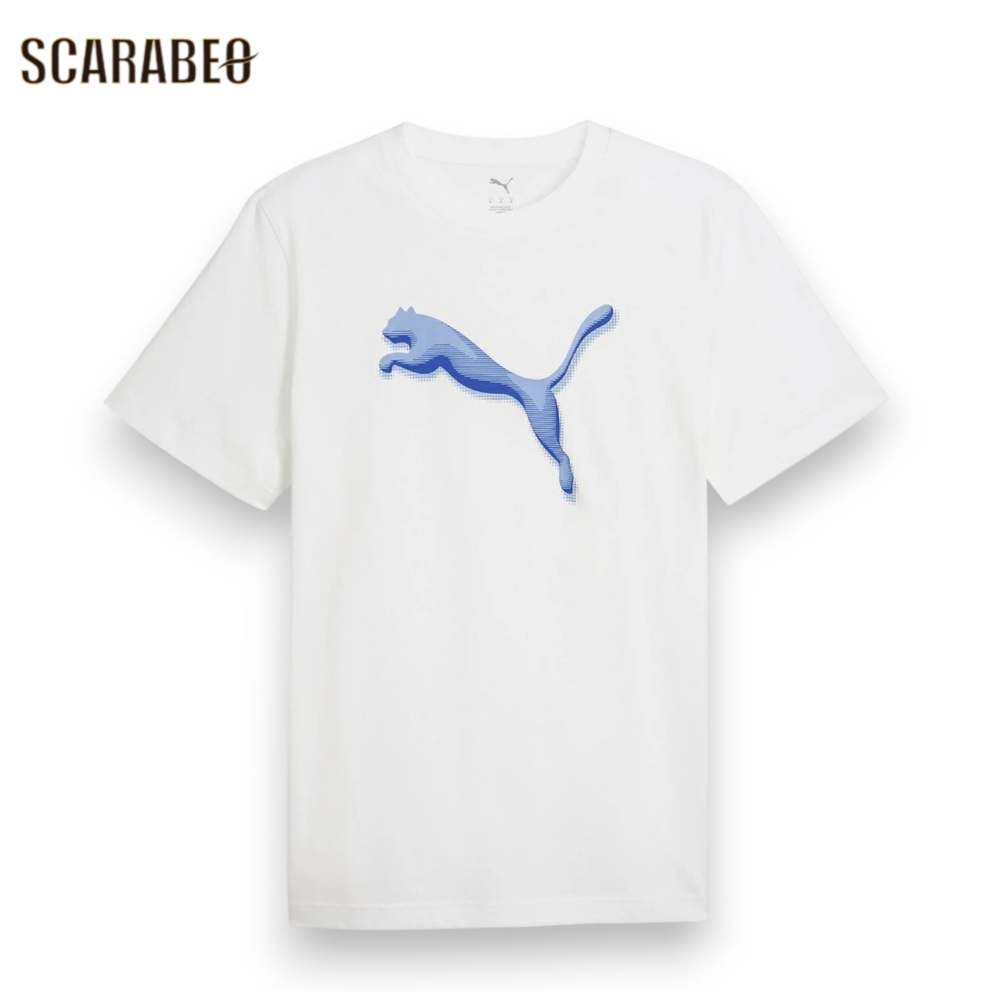 PUMAプーマメンズ半袖TシャツキャットロゴTシャツビッグロゴグラフィックTシャツ綿100％スポーツウェアカジュアル694083