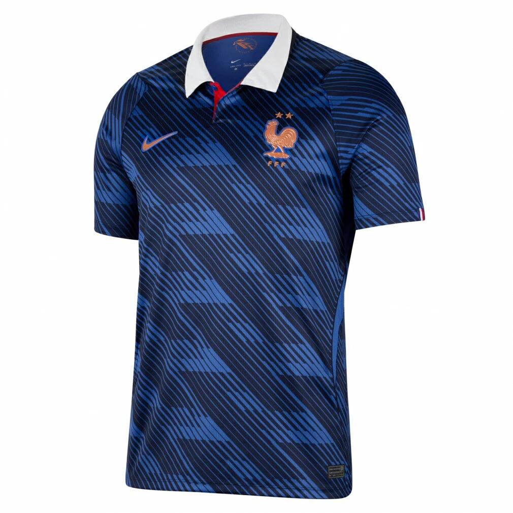 NIKE ナイキ フランス代表 2026 ホーム レプリカユニフォーム メンズ 半袖 Dri-FIT スタジアムシャツ サッカーウェア FFF 応援 観戦 IB5300-480 ロイヤルブルー ib5300-480