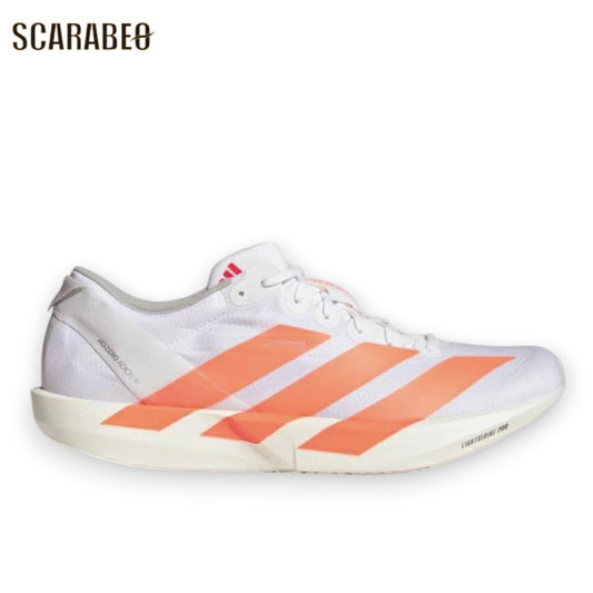 adidas アディダス ADIZERO JAPAN 9 M メンズ ランニングシューズ JQ0777 ホワイト オレンジ アディゼロ ジャパン9 軽量 高反発 マラソン 部活 トレーニング jq0777