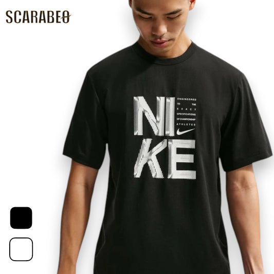 Nike ナイキ Dri-FIT ハイバース GFX フィル 半袖Tシャツ メンズ IF2779 吸汗速乾 ドライ トレーニング スポーツウェア ブラック ホワイト 2026SS if2779
