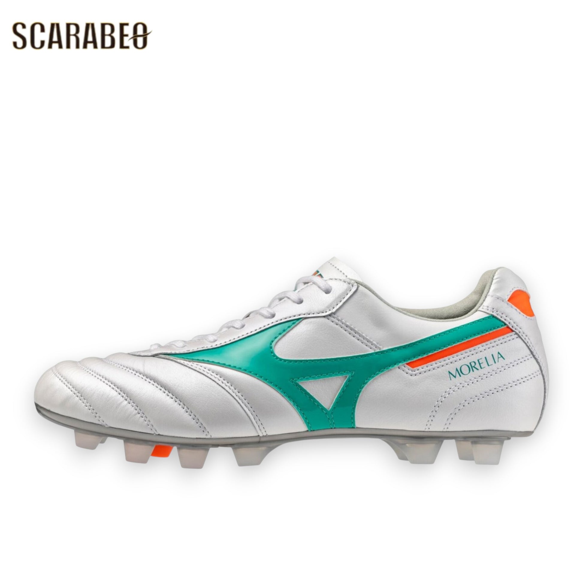 ミズノ モレリア 2 JAPAN PRISM WHITE PACK  サッカースパイク 日本製 ショートタン MORELIA II JAPAN p1ga260135