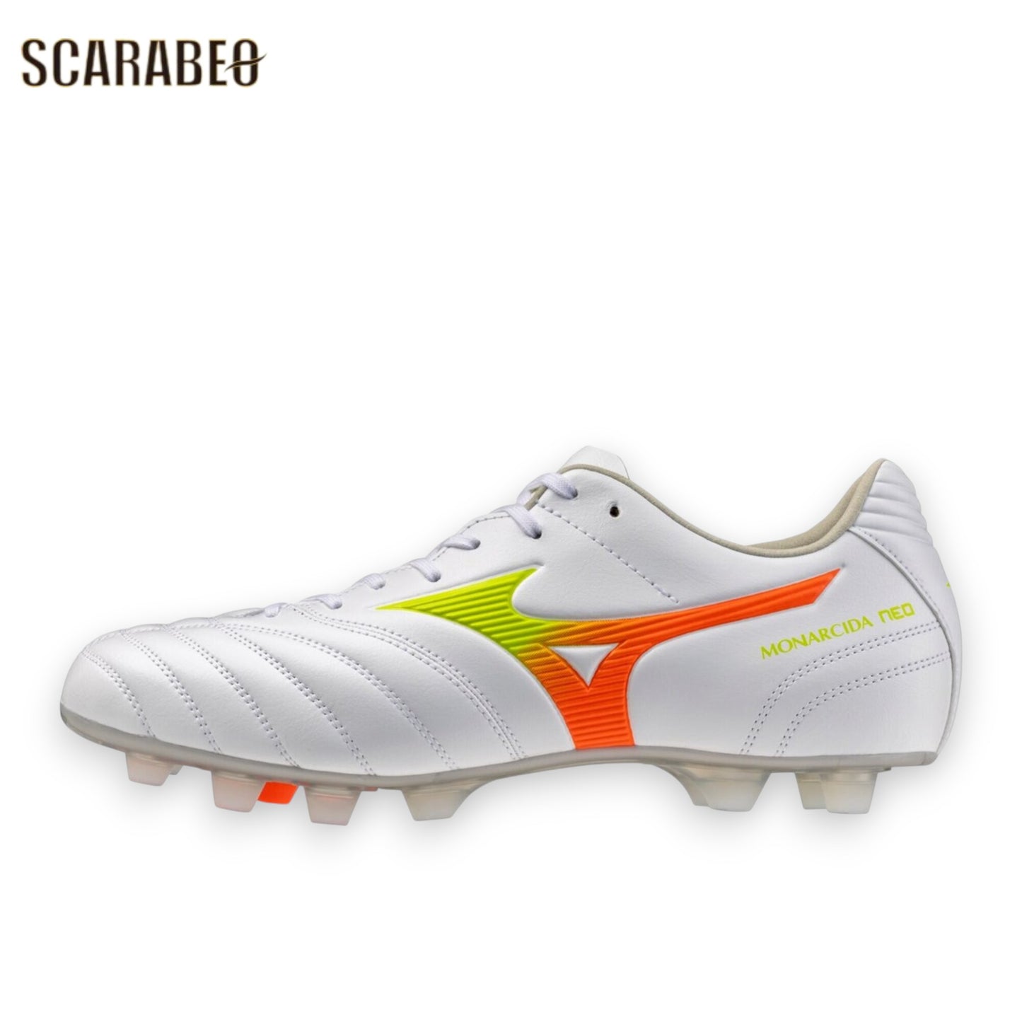 ミズノ モナルシーダ NEO III WIDE PRO PRISM WHITE PACK サッカースパイク ワイドモデル 天然芝 人工芝 土対応 MIZUNO MONARCIDA NEO 3 WIDE PRO p1ga262354