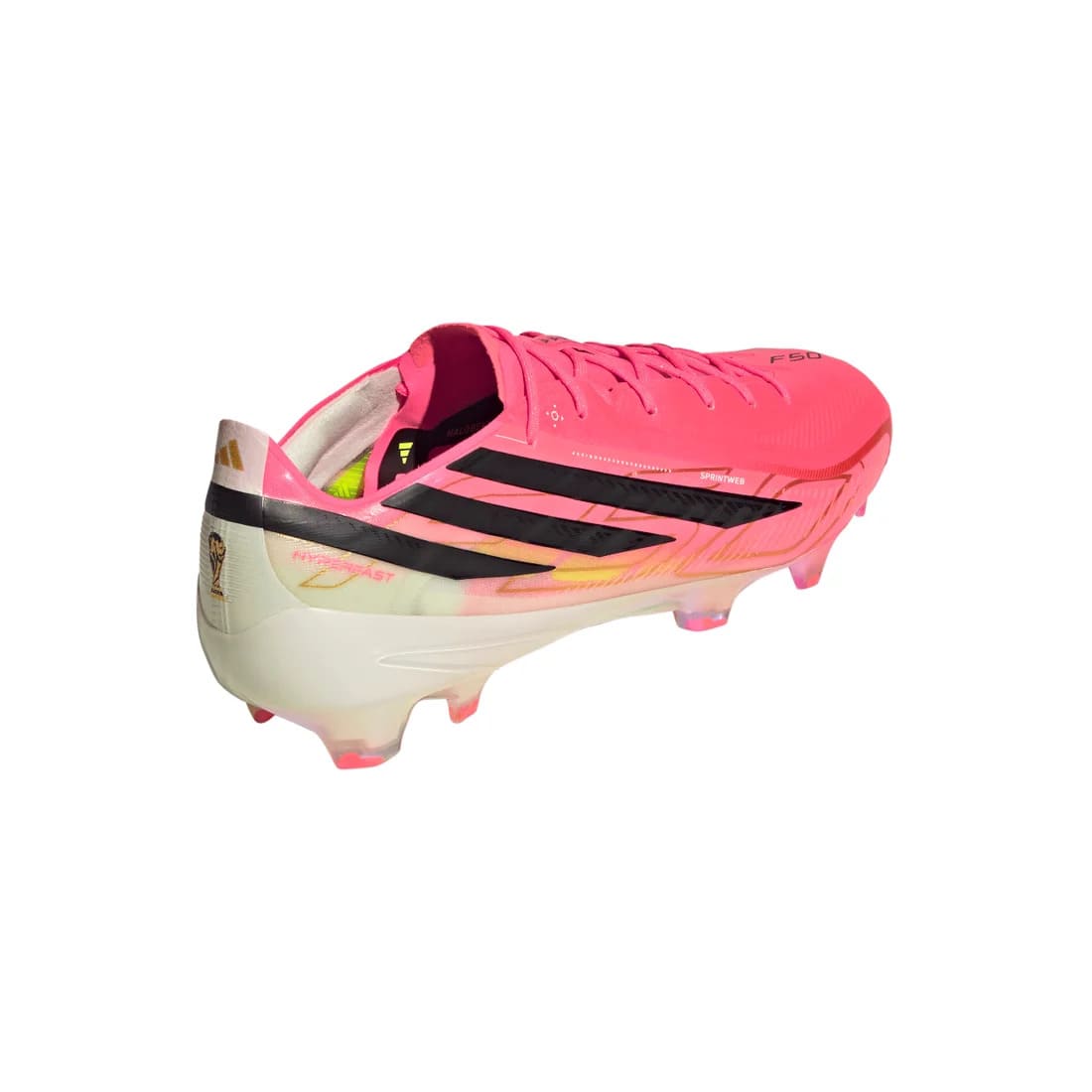 アディダス F50 ハイパーファスト ELITE FG ソーラーターボ サッカースパイク 天然芝専用 エリートモデル adidas F50 HYPERFAST ELITE FG jr5386