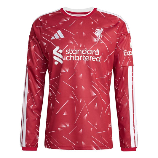 リバプール 26/27 ホーム レプリカ ユニフォーム 長袖 adidas アディダス Liverpool FC 長袖レプリカシャツ ホームモデル cu353