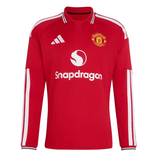 マンチェスター・ユナイテッド 26/27 ホーム レプリカ ユニフォーム 長袖 adidas アディダス Manchester United FC 長袖レプリカシャツ ホームモデル v8584