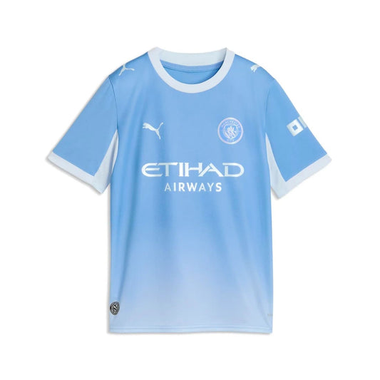 マンチェスター・シティ 26/27 ホーム レプリカ ユニフォーム ジュニア PUMA プーマ Manchester City FC キッズ 子供用 サッカー レプリカシャツ ホームモデル 784329