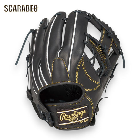 ローリングス 軟式グローブ HYPER TECH R2G 内野手用 サイズ11.5 ブラック Rawlings 軟式グラブ READY TO GO 即使用可能 野球 グローブ gr6ht934fs-b