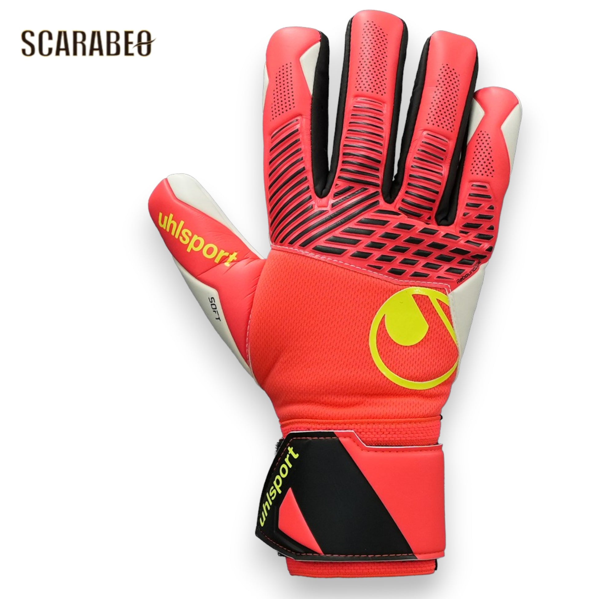 ウールシュポルト ファングマシーネ ZNE ソフト ハーフネガティブ プロ キーパーグローブ uhlsport GKグローブ ジュニア対応 1011419