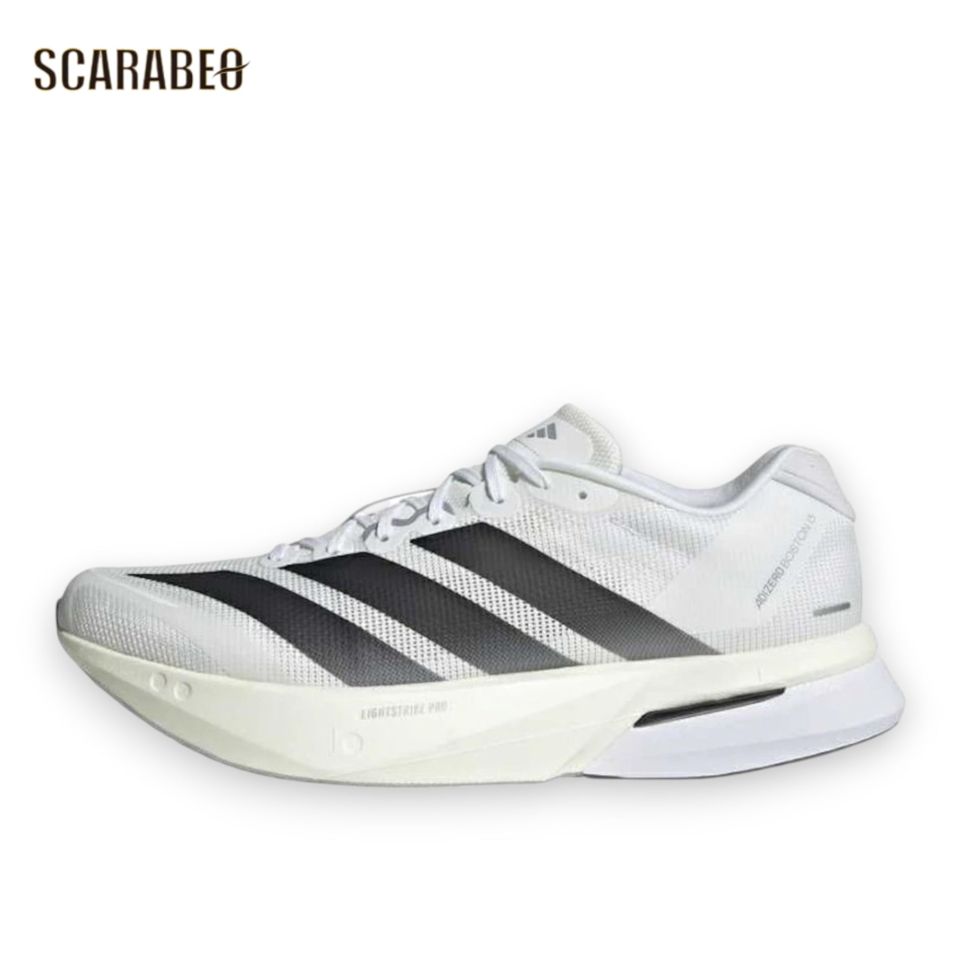 アディダス アディゼロ ボストン13 ランニングシューズ adidas ADIZERO BOSTON 13 JS4939 メンズ レディース マラソン レース トレーニング ホワイト js4939