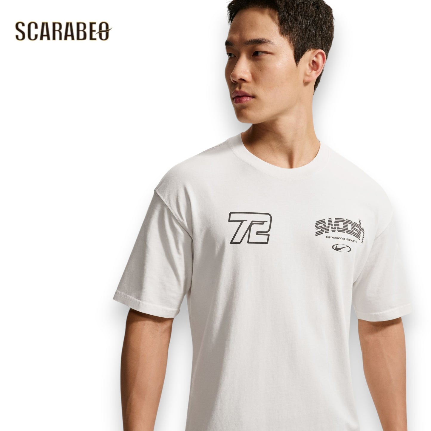 ナイキ ショートスリーブ Tシャツ メンズ NIKE 半袖Tシャツ コットン100％ カジュアル スポーツウェア ファントム 030 im3778-030