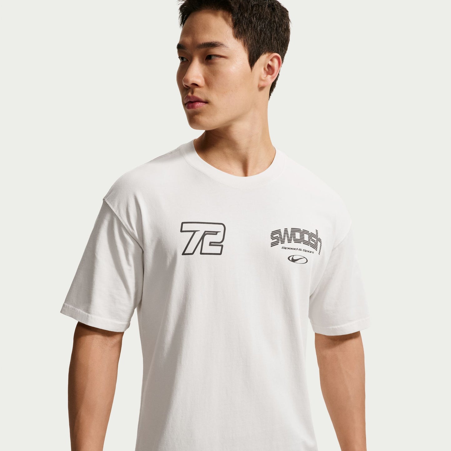 ナイキ ショートスリーブ Tシャツ メンズ NIKE 半袖Tシャツ コットン100％ カジュアル スポーツウェア ファントム 030 im3778-030