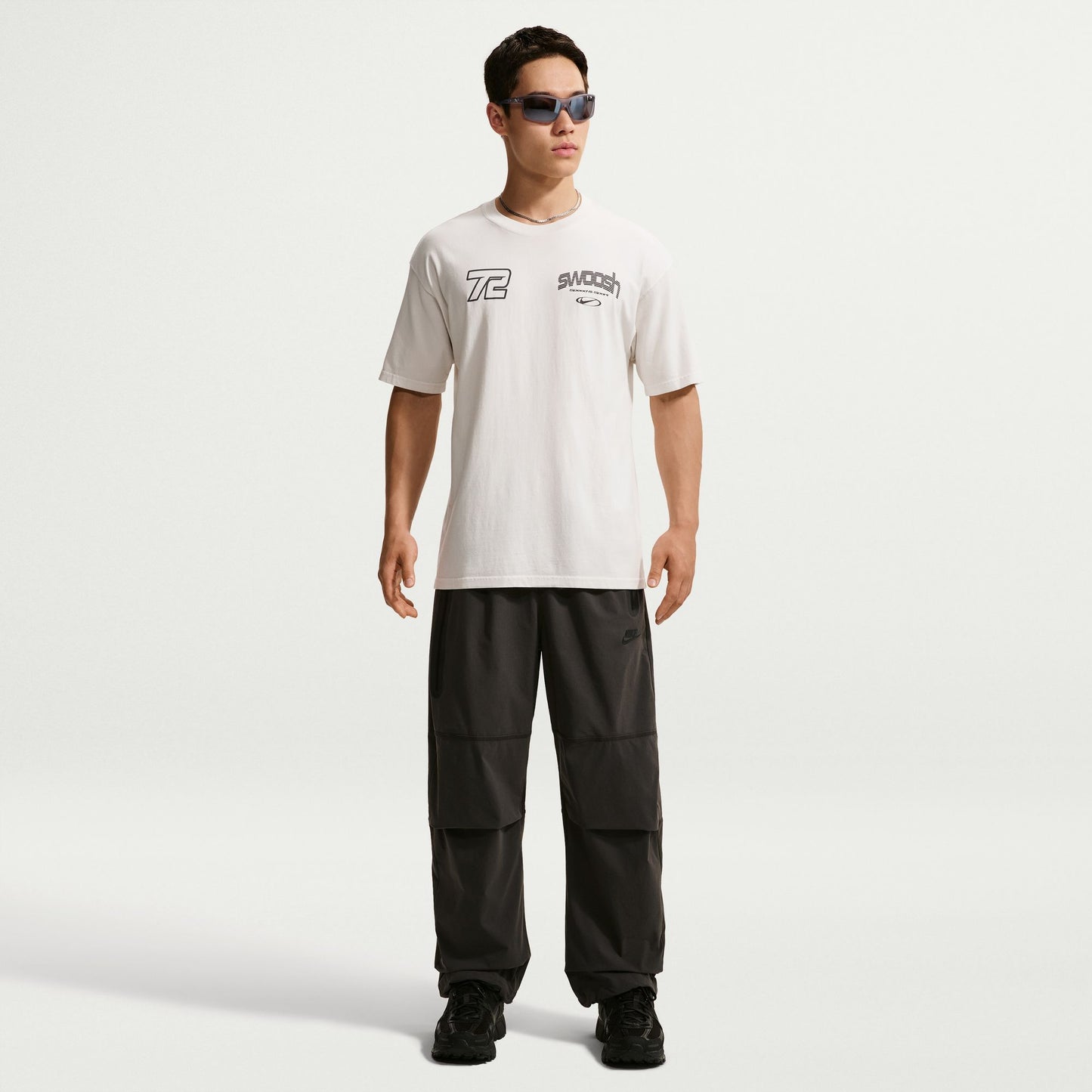 ナイキ ショートスリーブ Tシャツ メンズ NIKE 半袖Tシャツ コットン100％ カジュアル スポーツウェア ファントム 030 im3778-030