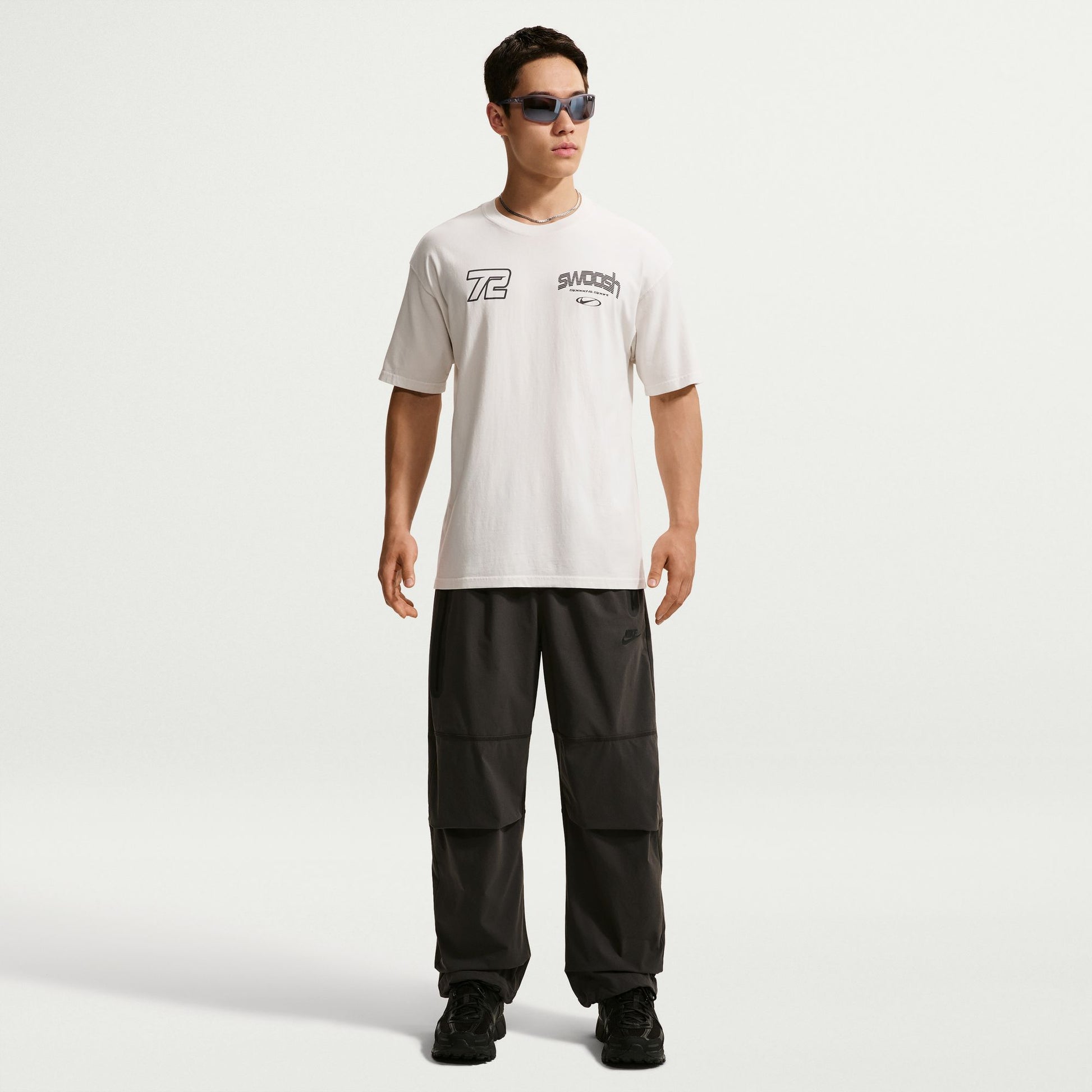 ナイキ ショートスリーブ Tシャツ メンズ NIKE 半袖Tシャツ コットン100％ カジュアル スポーツウェア ファントム 030 im3778-030