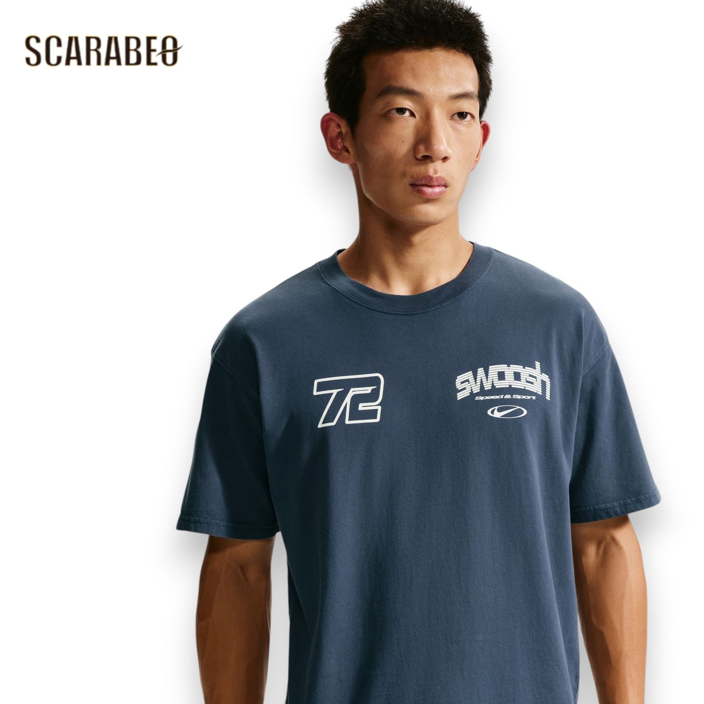 ナイキ スポーツウェア Tシャツ IM3778-437 NIKE メンズ 半袖Tシャツ コットン100％ カジュアル サンダーブルー im3778-437