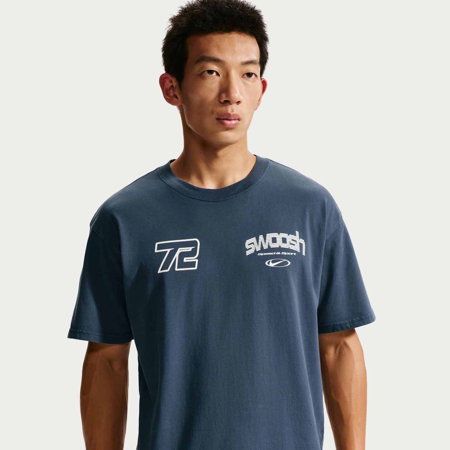 ナイキ スポーツウェア Tシャツ IM3778-437 NIKE メンズ 半袖Tシャツ コットン100％ カジュアル サンダーブルー im3778-437