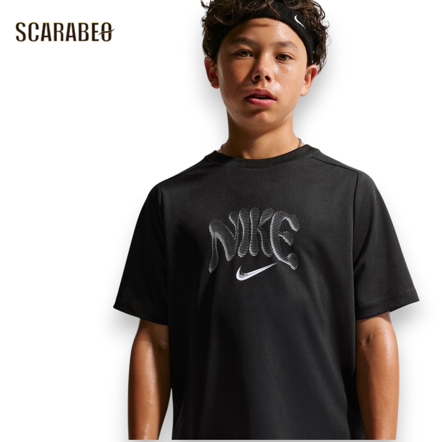 ナイキ YTH マルチ リフレッシュ S/S トップ IO0737-010 NIKE キッズ 半袖Tシャツ ジュニア スポーツウェア ブラック io0737-010