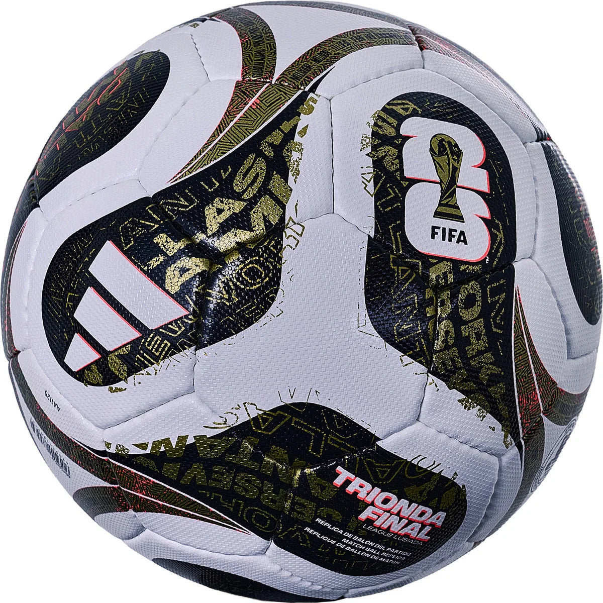 アディダス トリオンダ ファイナル リーグ ルシアーダ 5号球 ADF522LUF adidas 2026 FIFAワールドカップ 試合球レプリカ 中学生以上 adf522luf