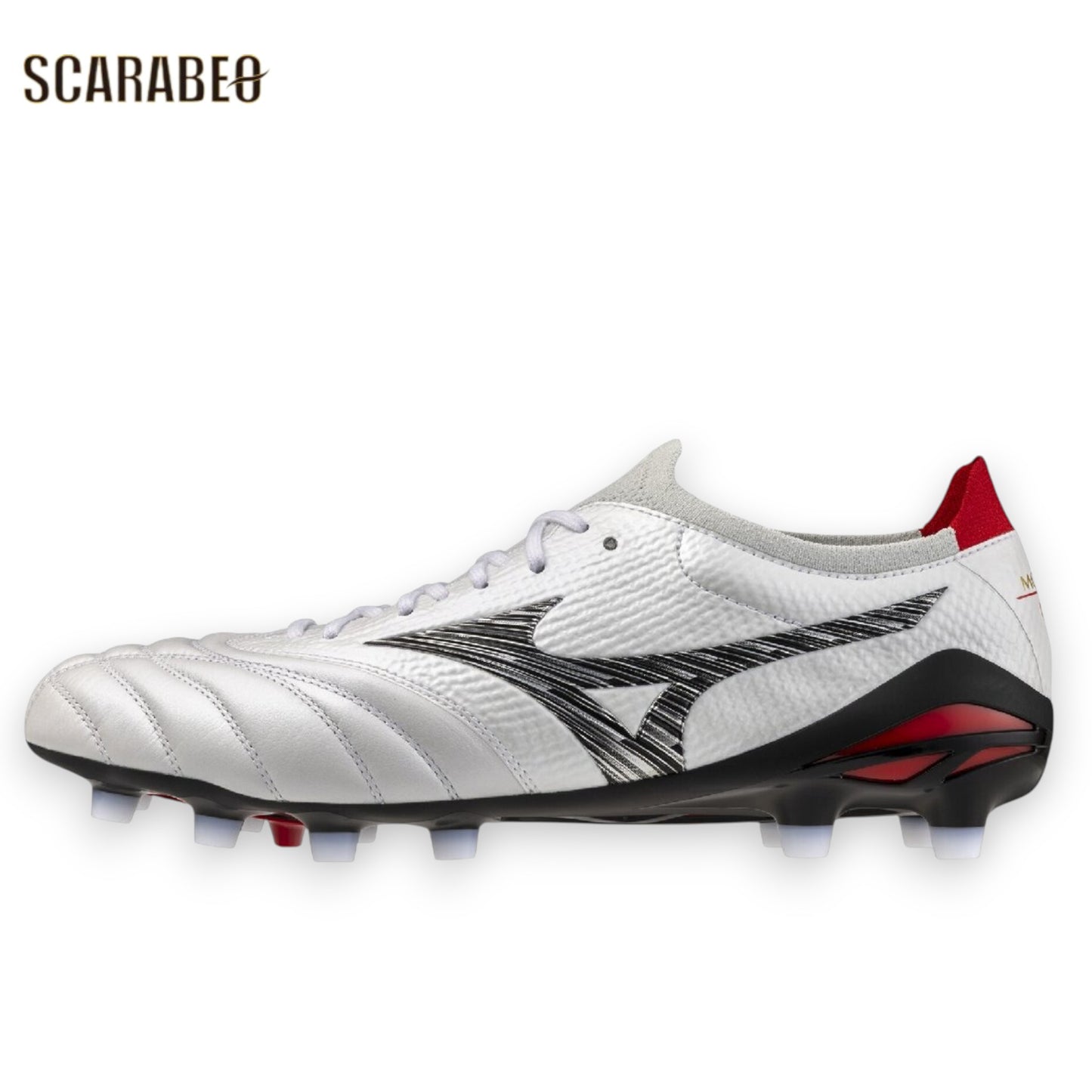 ミズノ MORELIA NEO 5 β JAPAN モレリア ネオ 5 ベータ ジャパン サッカースパイク 天然皮革 カンガルーレザー 日本製 固定式 メンズ Mizuno p1ga269009