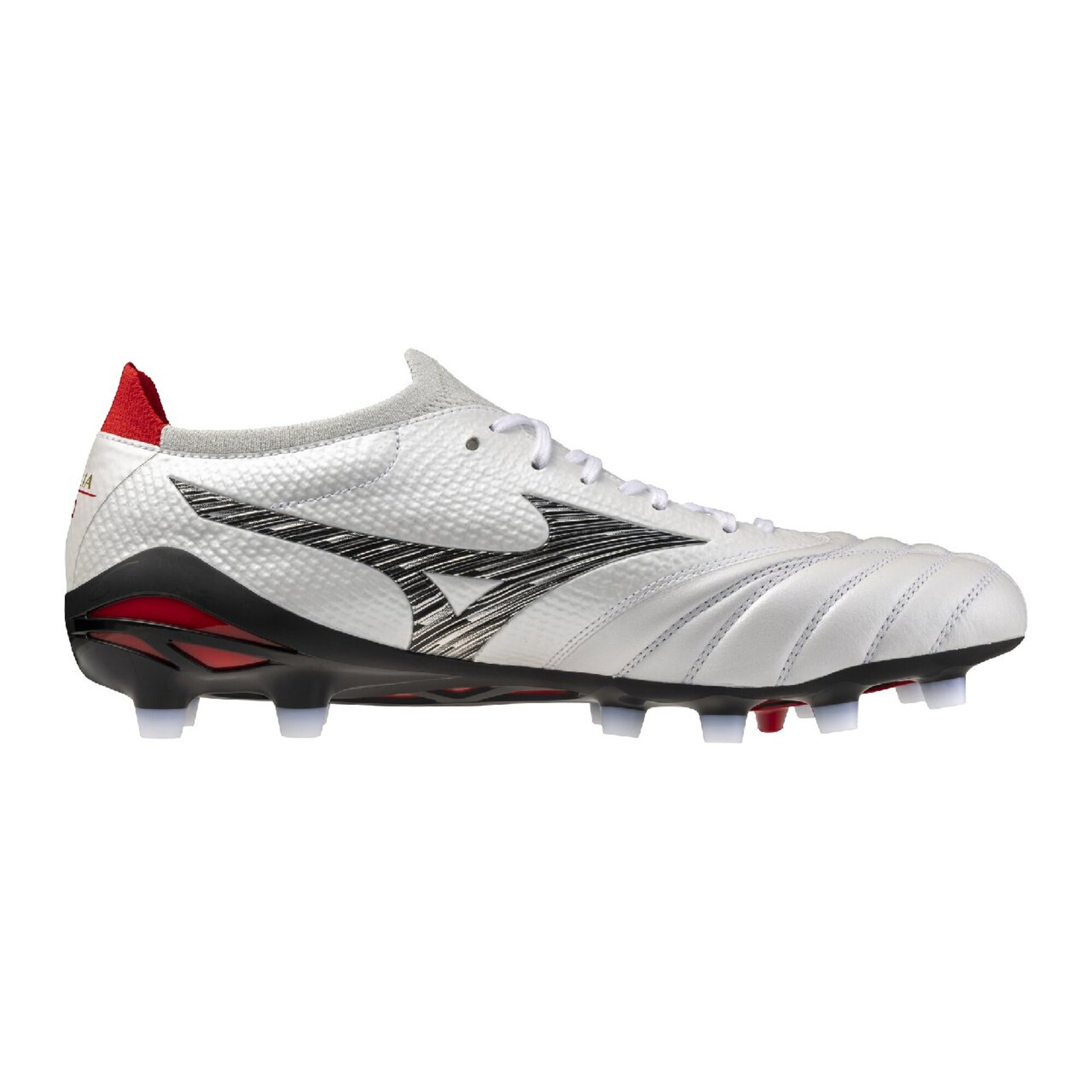 ミズノ MORELIA NEO 5 β JAPAN モレリア ネオ 5 ベータ ジャパン サッカースパイク 天然皮革 カンガルーレザー 日本製 固定式 メンズ Mizuno p1ga269009