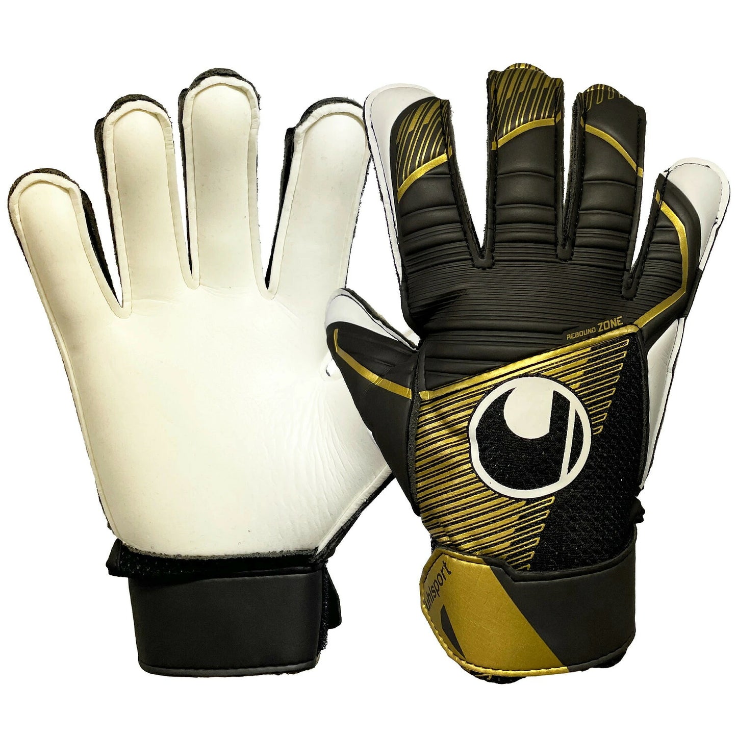ウールシュポルト uhlsport エリート スターターソフト 1011312-02 サッカー キーパーグローブ GKグローブ ゴールキーパー ブラック ゴールド ホワイト トレーニング 試合 練習用 1011312-02